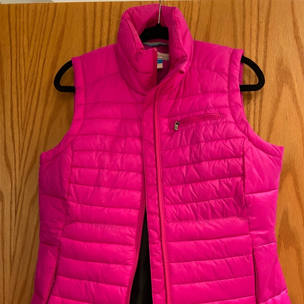 Columbia Pink Puffer Vest